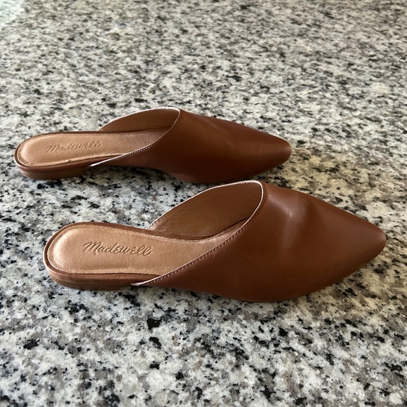 MADEWELL brown flat mule size 7 1/2 - Picture 3 of 7